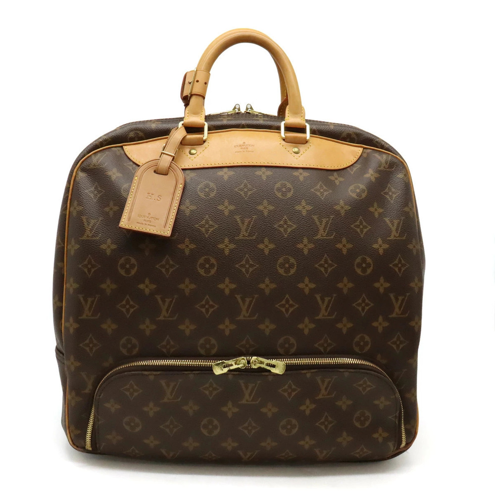 LOUIS VUITTON Monogram Evasion Boston Bag Handbag Travel Sports